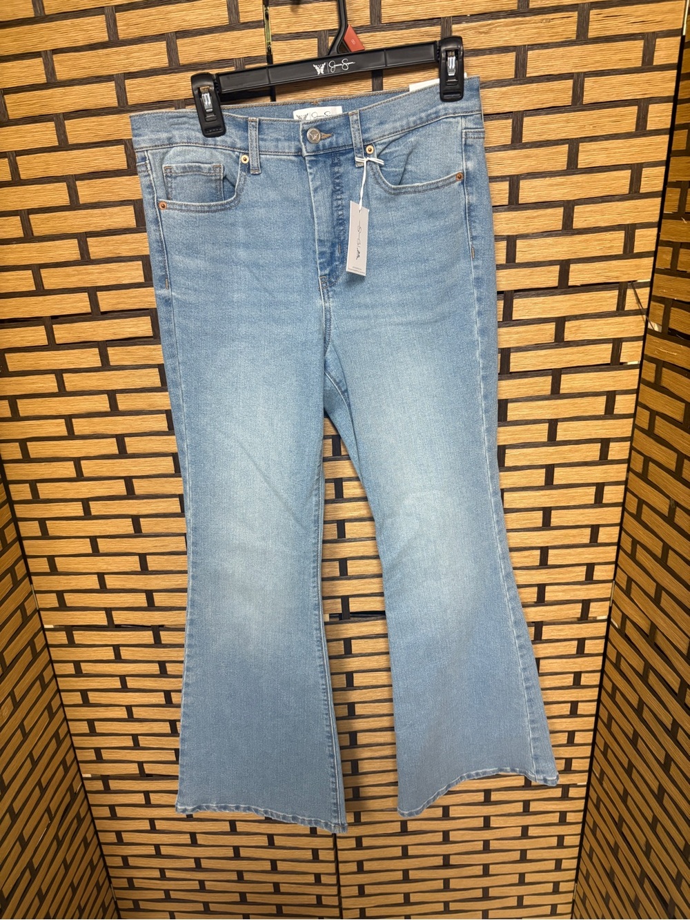 Jessica Simpson daisy flare leg jeans size 8